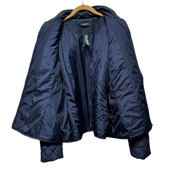 Ralph Lauren - Women’s quilted navy barn coat, Size: XL, EUC - Picture 4 of 12